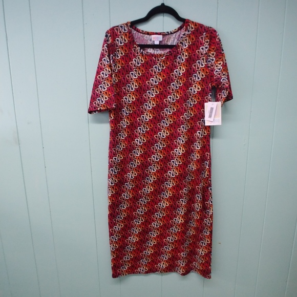 LuLaRoe Dresses & Skirts - Luluroo BEAUTIFUL Fall Colored Dress